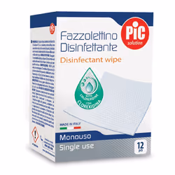 Pic Solution Fazzolettini è un rimedio per disinfettare la pelle e per avere un senso di benessere e pulito.