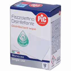 Pic Solution Fazzolettini Disinfettanti per Mani 12 Pezzi - Vista aggiuntiva 4