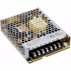Alimentatore switching 102W 12Vdc 8.5A singola uscita Meanwell Serie LRS-75 Mod. LRS-100-12. Alimentatore switching 102W 12Vd ...