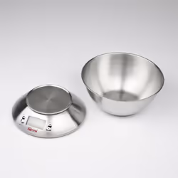 Girmi PS85 Acciaio inox Superficie piana Rotondo Bilancia da cucina elettronica - Vista aggiuntiva 4