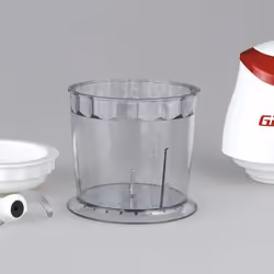 Girmi TR01 tritaverdure elettrico 0,5 L 350 W Rosso, Trasparente, Bianco - Vista aggiuntiva 4