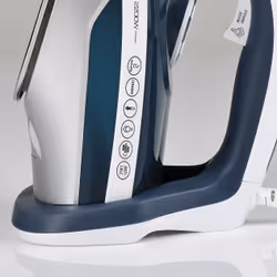 Girmi ST60 Ferro da stiro a secco e a vapore Acciaio inossidabile 220 W Blu, Argento, Bianco - Vista aggiuntiva 4