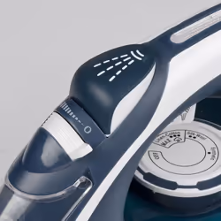 Girmi ST60 Ferro da stiro a secco e a vapore Acciaio inossidabile 220 W Blu, Argento, Bianco - Vista aggiuntiva 6