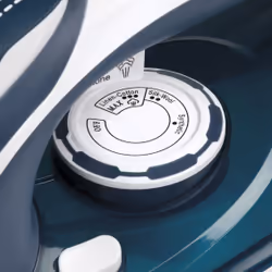 Girmi ST60 Ferro da stiro a secco e a vapore Acciaio inossidabile 220 W Blu, Argento, Bianco - Vista aggiuntiva 7