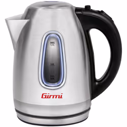 Girmi BL30, 1,7 L, 2200 W, Acciaio inox, Acciaio inox, Indicatore del livello dell'acqua, Arresto di sicurezza contro il surr ...