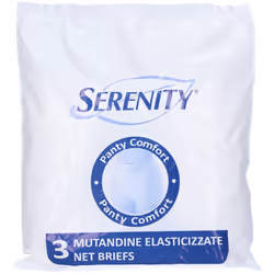 Serenity Mutandine A Rete Per Incontinenza Panty Comfort XL 3 Pezzi