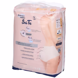 Serenity Pants Pannolone A Mutandina Advance Seitu Extra Taglia Large per Incontinenza Confezione da 10 Pezzi
