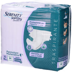 Serenity Pannolone Mutandina Sd Sensitive Maxi M per Incontinenza 15 Pezzi