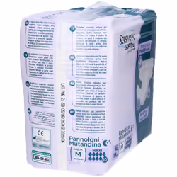 Serenity Pannolone Mutandina Sd Sensitive Maxi M per Incontinenza 15 Pezzi