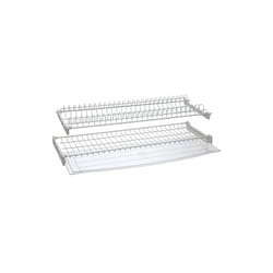Kit colapiatti c/vaschetta 76 cm cromo