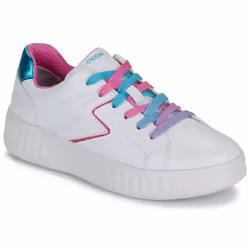 Scarpe bambini Geox J MIKIROSHI GIRL Bianco - 36