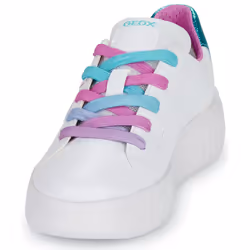 Scarpe bambini Geox J MIKIROSHI GIRL Bianco - 29 - Vista aggiuntiva 3