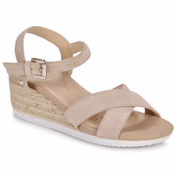 Sandali Geox D ISCHIA CORDA Beige - 39