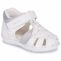 Sandali bambini Geox B SANDAL ZAPITO GIRL Bianco - 21