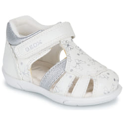 Sandali bambini Geox B SANDAL ZAPITO GIRL Bianco - 21
