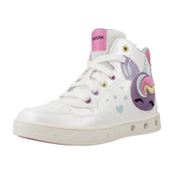 Scarpe bambini Geox J SKYLIN GIRL Bianco - 30