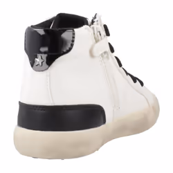 Scarpe bambini Geox J GISLI GIRL Bianco - 33 - Vista aggiuntiva 3