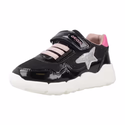 Scarpe bambini Geox B FLEXYPER MINI GIRL Nero - 23