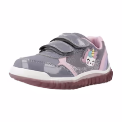 Scarpe bambini Geox B LIGHTYLOO GIRL Grigio - 26