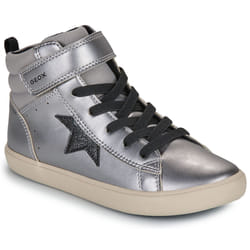 Scarpe bambini Geox J GISLI GIRL Argento - 28