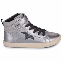 Scarpe bambini Geox J GISLI GIRL Argento - 30 - Vista aggiuntiva 2