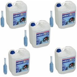 Lubex - ad blue additivo 5 taniche con beccuccio litri 10 ognuno