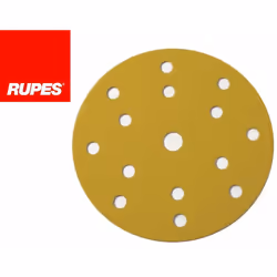 RUPES MP330 DISCO FORATO ABRASIVO 15 FORI DISCHI FORATI ABRASIVI Ø150 mm 10 PZ La carta abrasiva multiuso MP330 Ø 150mm (6″) ...