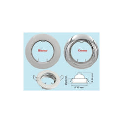 Fraschetti - faretti da incasso fisso per lampade a led DIKFIX230 colore bianco o cromo