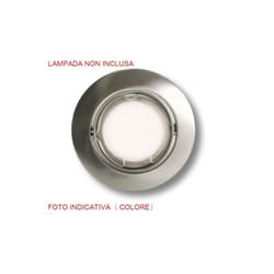 Dicr.Orient. D50 230V/35-50W Cromo S/Lamp Con Gu10 ( Lampo cod. DIKOR230/CR/SL )