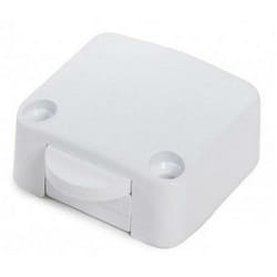 Lampo - pulsante per anta bianco unipolare per anta 5120/bi