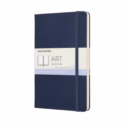 Moleskine 805-83-4171-561-1, Monocromatico, Blu, Opaco, 165 g/m², Copertina rigida, Adulto