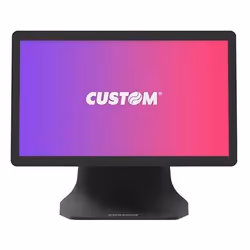 CUSTOM ARAGON i5-6200U 2,3 GHz Tutto in uno 39,6 cm (15.6") 1024 x 768 Pixel Touch screen Nero - Vista aggiuntiva 2