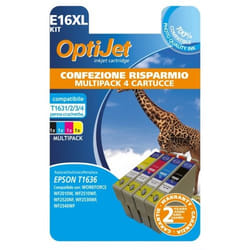 Ferrania OptiJet cartuccia d'inchiostro 4 pz Compatibile Nero, Ciano, Magenta, Giallo
