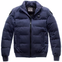 Blauer College Giacca tessile moto, blu, dimensione S per uomo