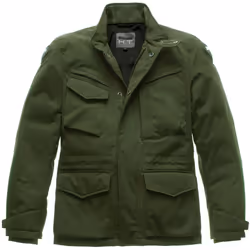 Blauer Ethan Giacca tessile moto invernale, verde, dimensione XL per uomo