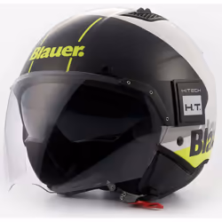 Blauer BET Urban Casco Jet, nero-bianco-giallo, dimensione S per uomo - Vista aggiuntiva 2