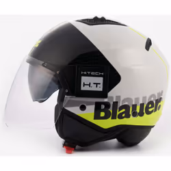 Blauer BET Urban Casco Jet, nero-bianco-giallo, dimensione S per uomo - Vista aggiuntiva 3
