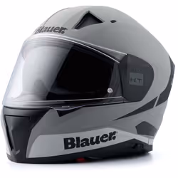 Blauer Naca NF01A Casco, grigio, dimensione L per uomo