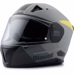 Blauer Naca NF01B Casco, grigio-giallo, dimensione XL per uomo