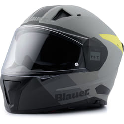 Blauer Naca NF01B Casco, grigio-giallo, dimensione XL per uomo