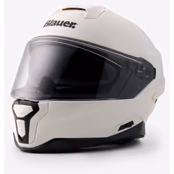 Blauer FF-01 Monocolor Casco, bianco, dimensione XL per uomo