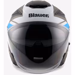Blauer JJ-01 Casco Jet, nero-blu, dimensione L per uomo