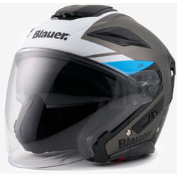 Blauer JJ-01 Casco Jet, nero-blu, dimensione XL per uomo