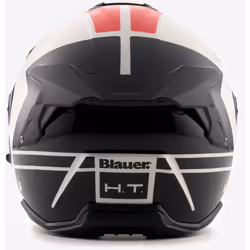 Blauer JJ-01 Casco Jet, bianco-rosso, dimensione XS per uomo