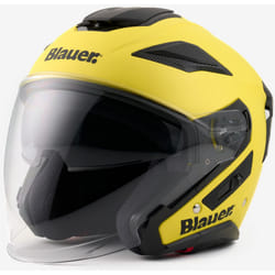 Blauer JJ-01 Monocolor Casco Jet, giallo, dimensione XS per uomo