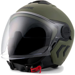 Blauer Demi Jet DJ-01 Monocolor Casco Jet, verde, dimensione 2XL per uomo
