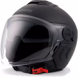 Blauer Demi Jet DJ-01 Monocolor Casco Jet, nero, dimensione S per uomo