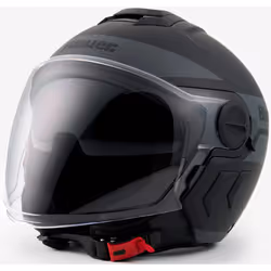 Blauer Demi Jet DJ-01 Graphic B Casco Jet, nero, dimensione 2XL per uomo