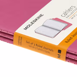 Moleskine Cahier quaderno per scrivere 64 fogli Rosa - Vista aggiuntiva 4