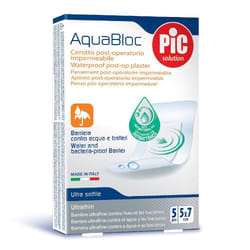 Pic® AquaBloc Cerotto Post-operatorio Impermeabile 5 x 7 cm pz